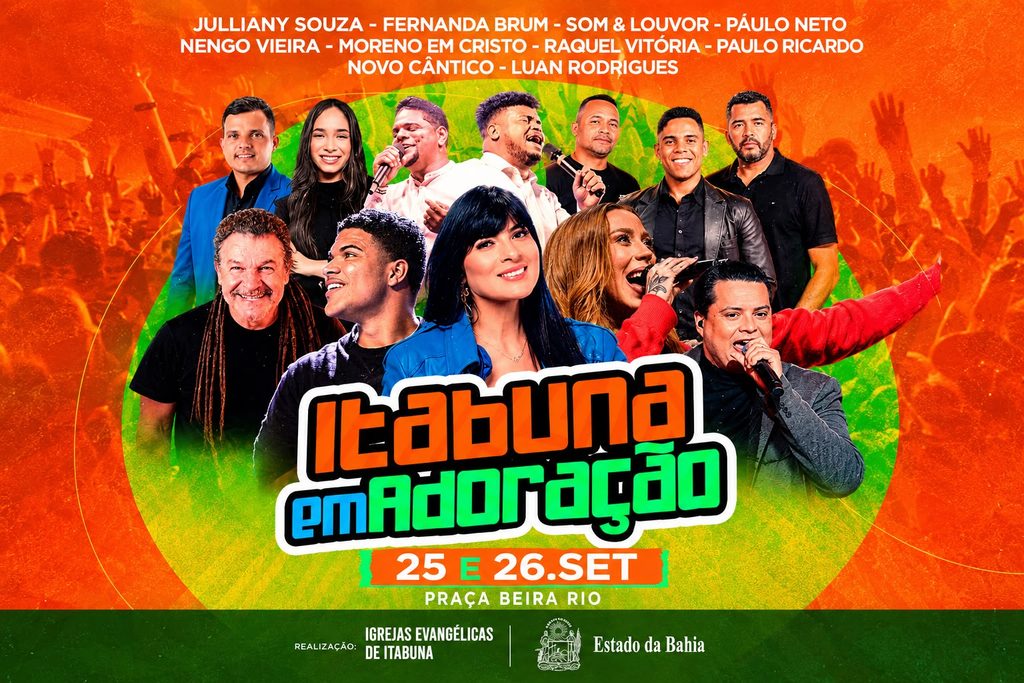 1004365423-1024x683 Itabuna em Adoração reúne grandes nomes da música gospel nos dias 25 e 26 de setembro na Praça Beira Rio